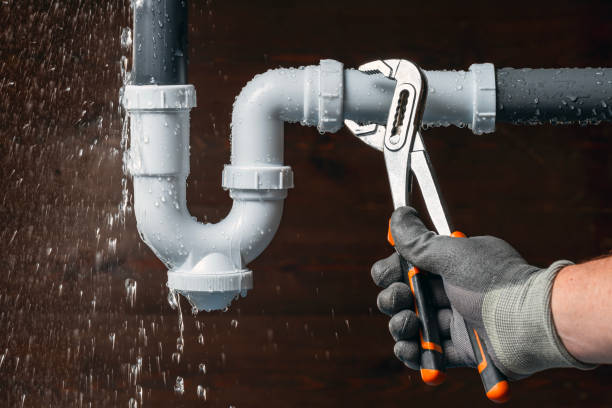 Professional Drain Cleaning technician working in Morton, IL